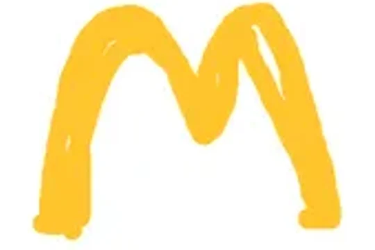 A reader’s drawing for Maggi: McDonald’s golden arches instead